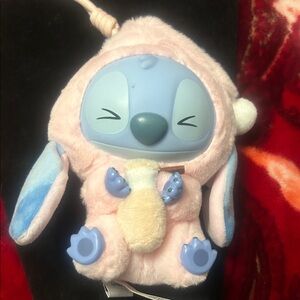 Adorable Plush Penguin Kids Bag in Soft Pink and Blue